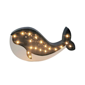 Wooden USB Whale Light