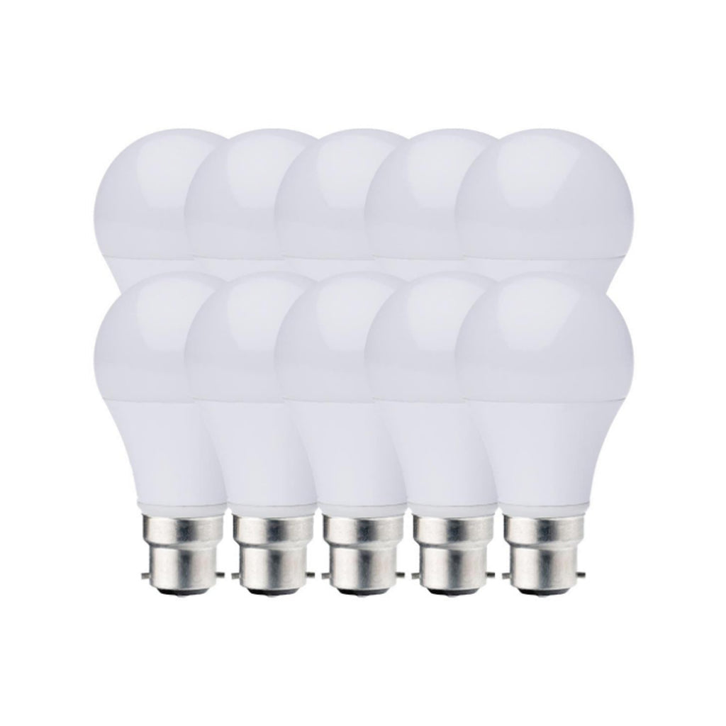 LED A60 B22 9W 10 Pack