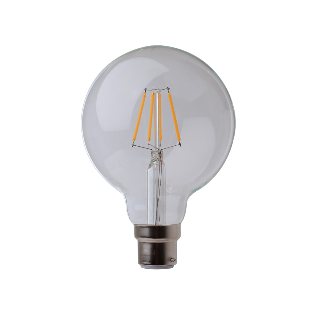 LED Filament G95 B22 4W
