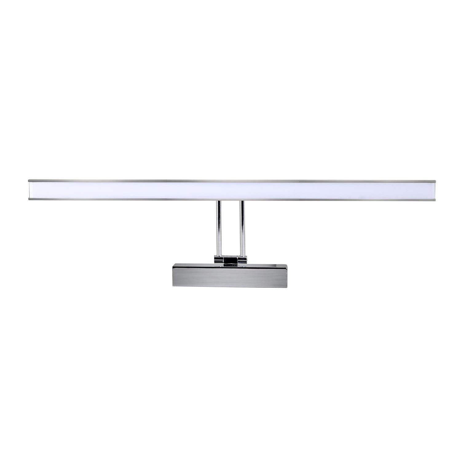 Adjustable Mirror Light Brushed Metal