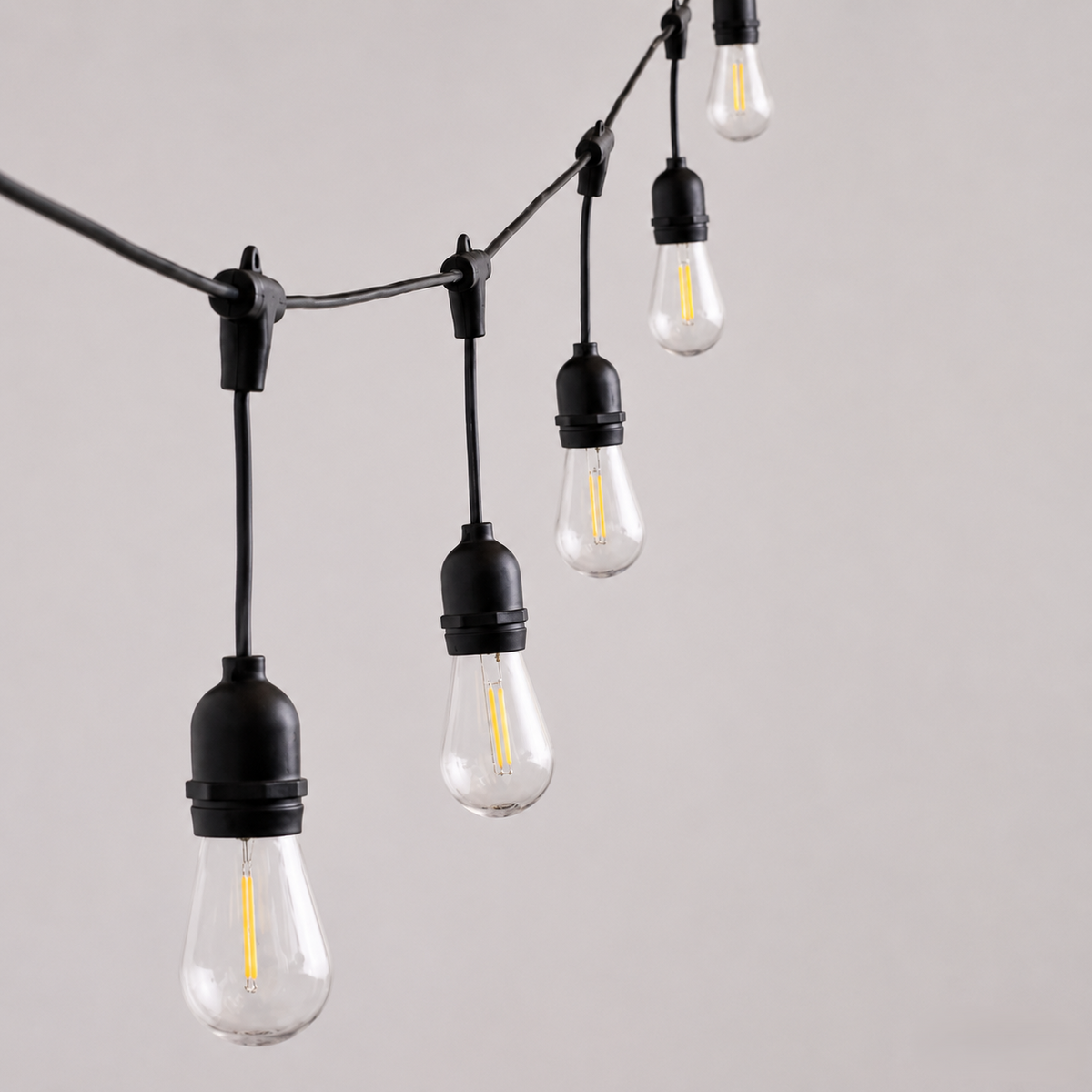 Dimmable Festoon Lights 10 Bulbs - 3 Colour Temperature