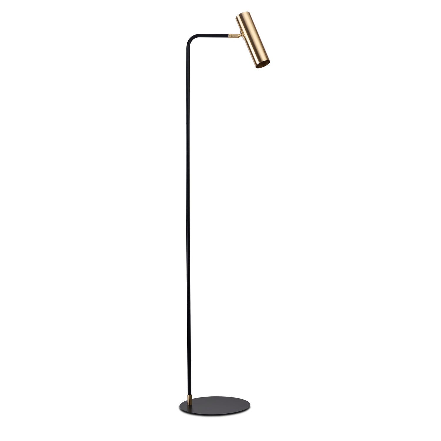 Cove Floor Lamp Brass