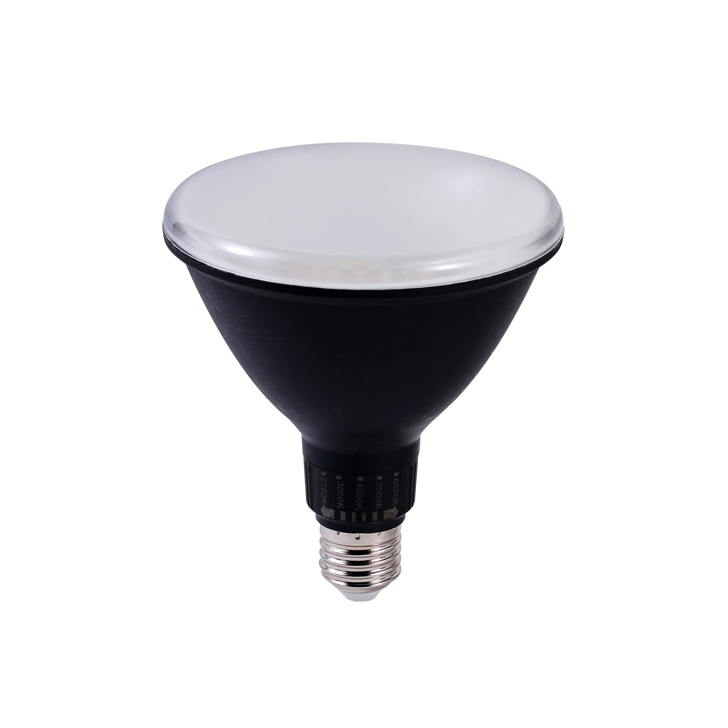 12W PAR38 LED Lamp Adjustable Colour Temperature Black
