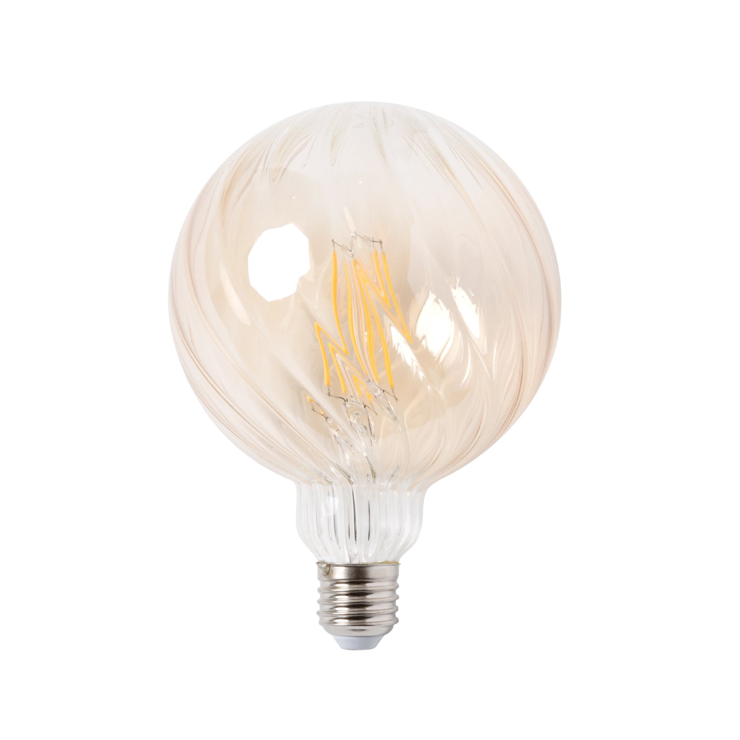 LED E27 G125 6W Wave