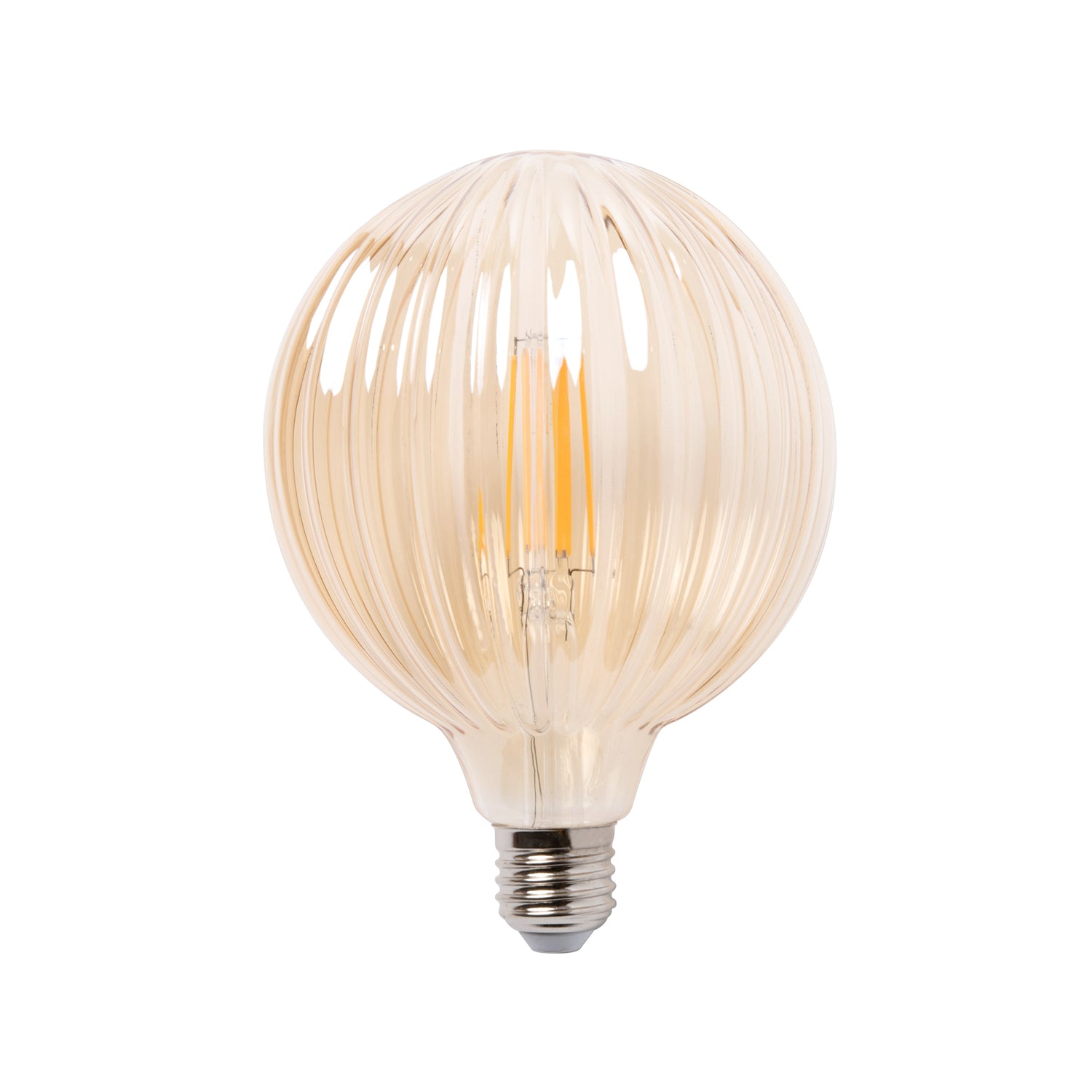 LED E27 G125 6W Ripple