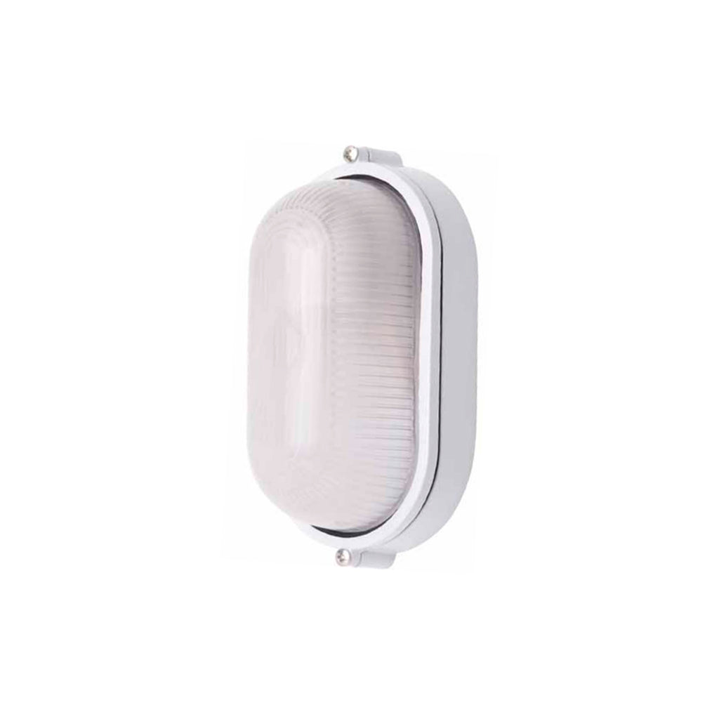 Oval E27 Bulkhead White