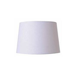 Linen Lamp Shade Small White 19cm