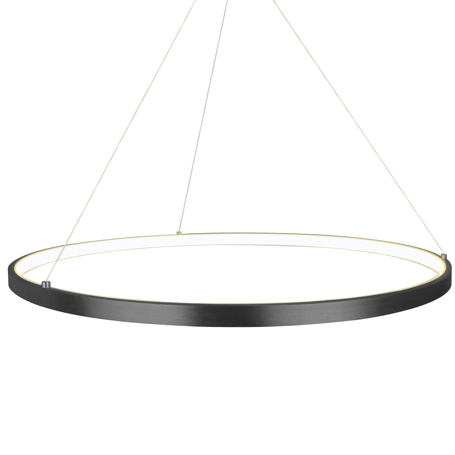 Elipse Pendant Light Black 60cm
