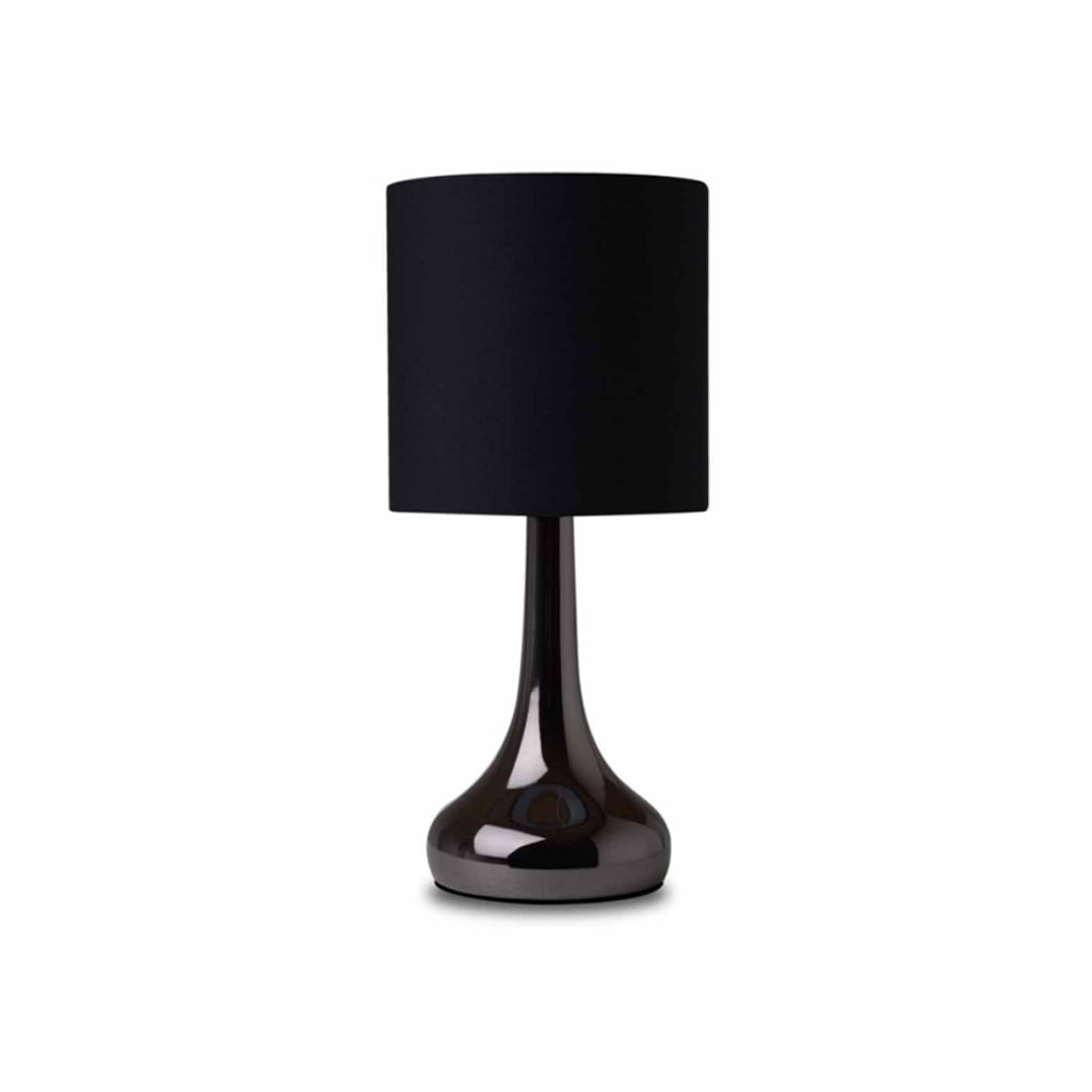 Miami Touch Table Lamp Gun Metal