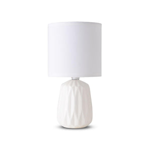 Naples Ceramic Table Lamp White