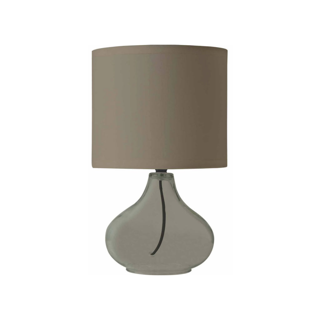 Barcelona Table Lamp Smoked Glass