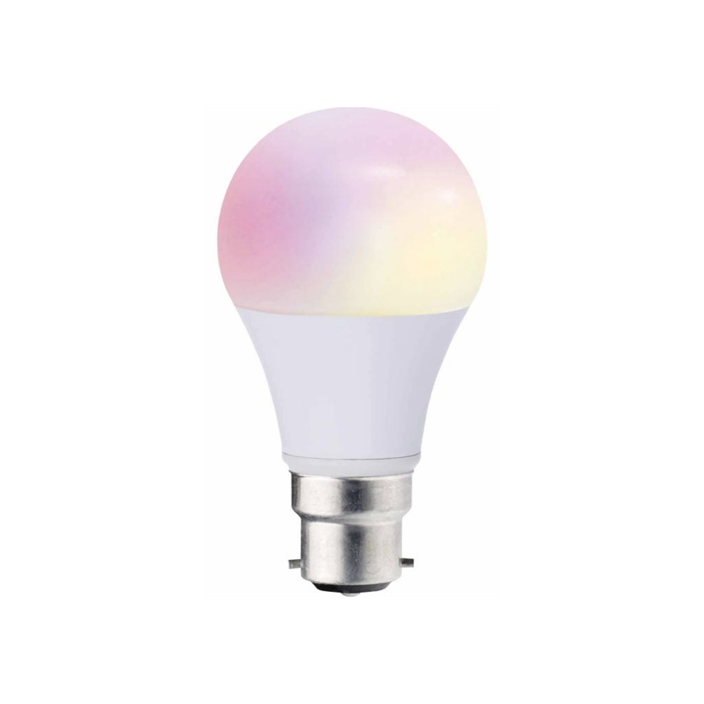 LED A60 B22 10W RGB with Remote