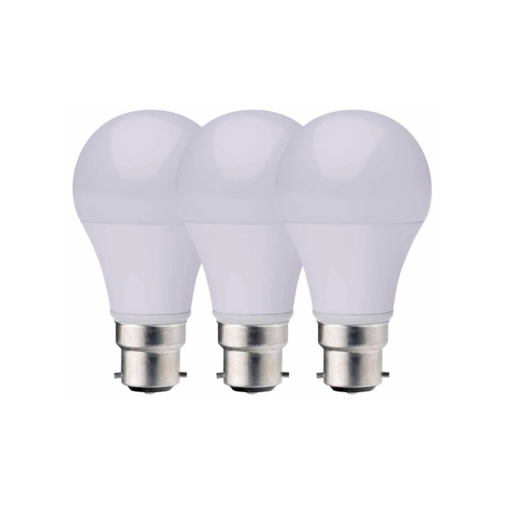 LED A60 B22 9W 3 Pack