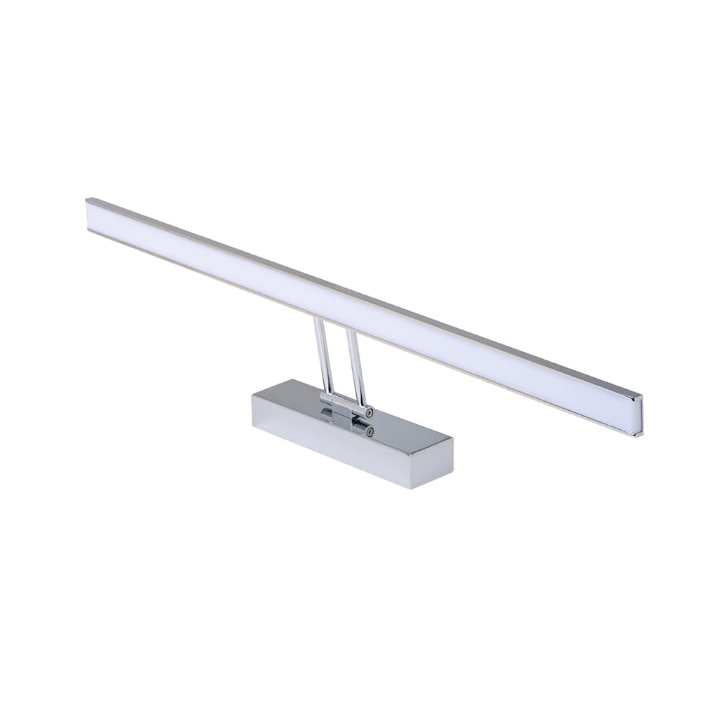 LED Adjustable Mirror Light Chrome
