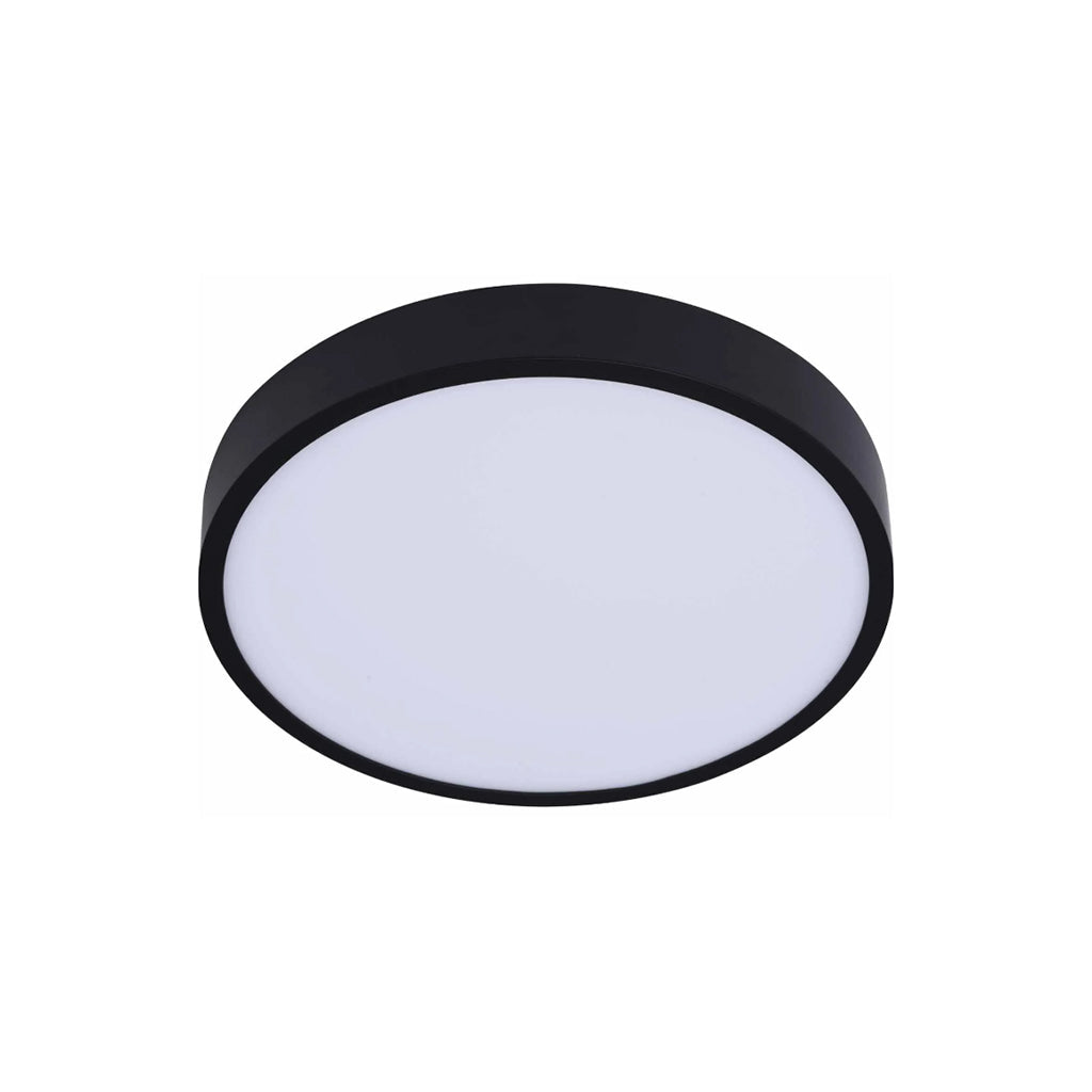 Slim Ceiling Light 300mm Black