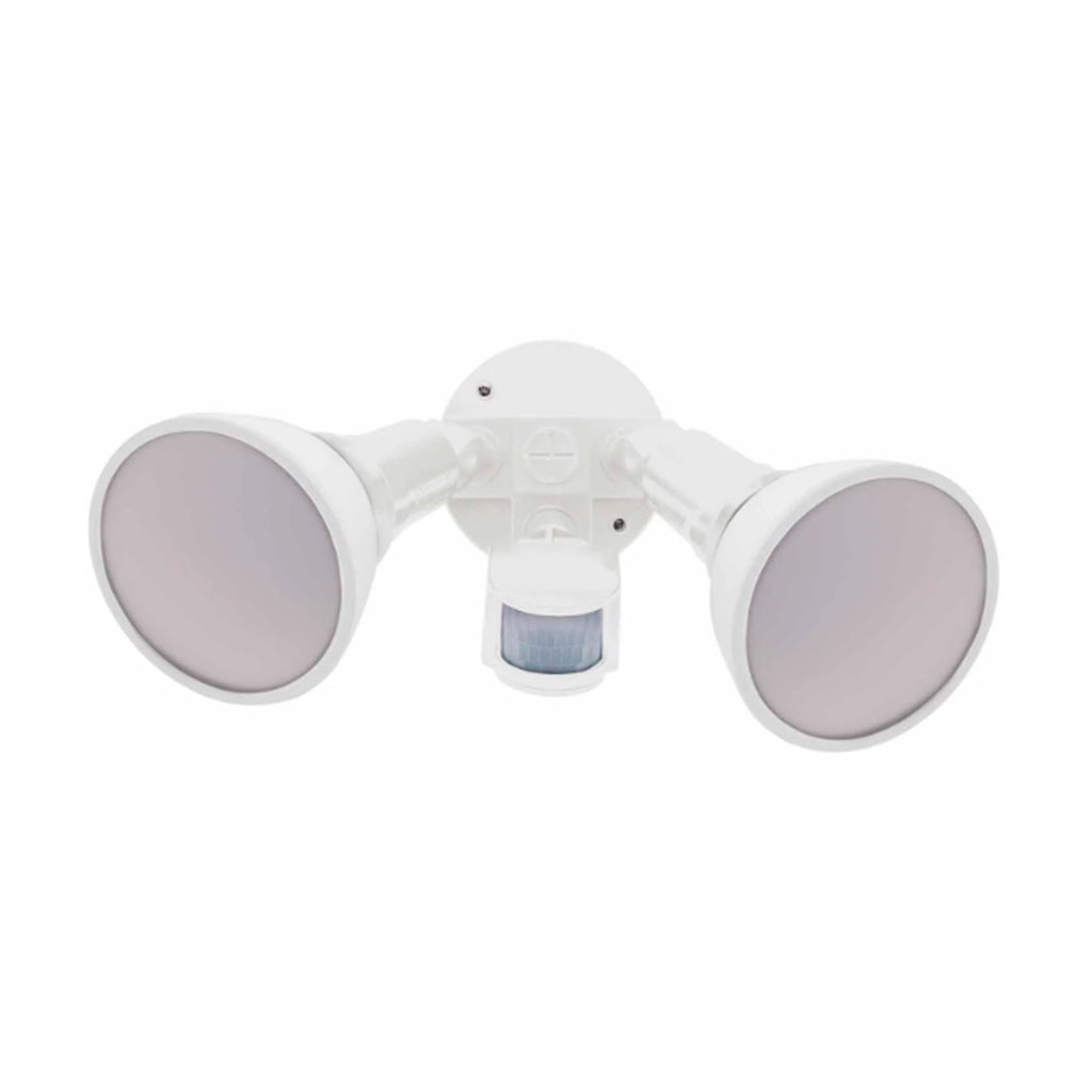 Twin Sensor Spotlight White with PIR Sensor